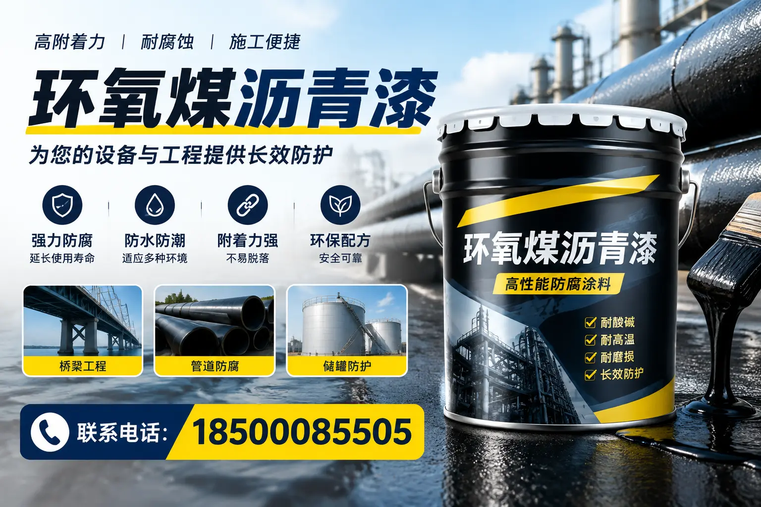 环氧煤沥青漆与其他涂料的对比分析，助力池州企业决策
