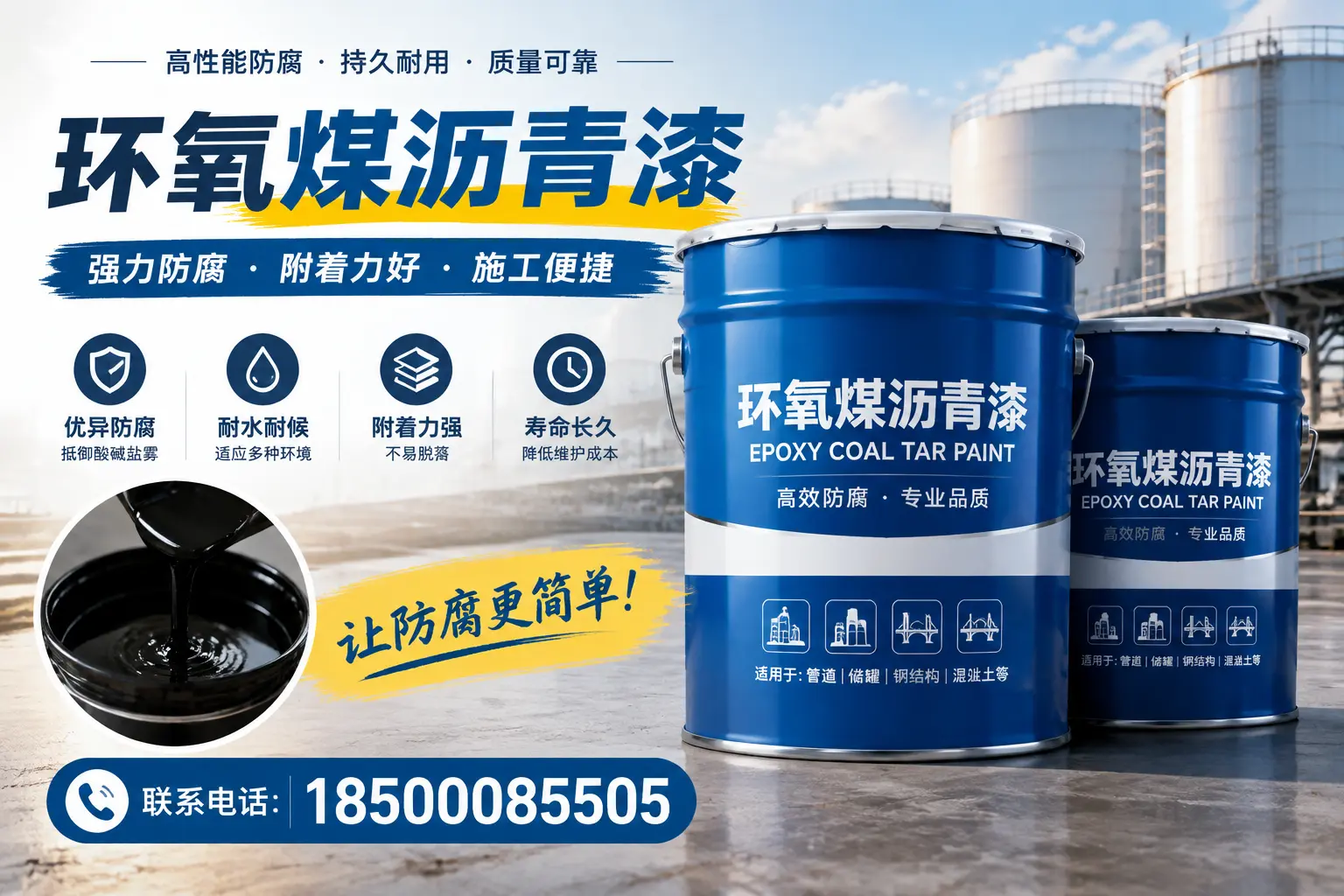 环氧煤沥青漆的环保性分析，池州企业的选择依据
